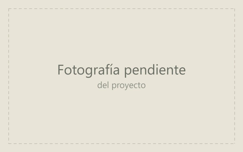 Fotografía del proyecto pendiente
